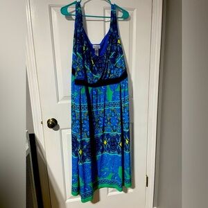 Catherine’s-Knee length Sundress 
4X- 30/32